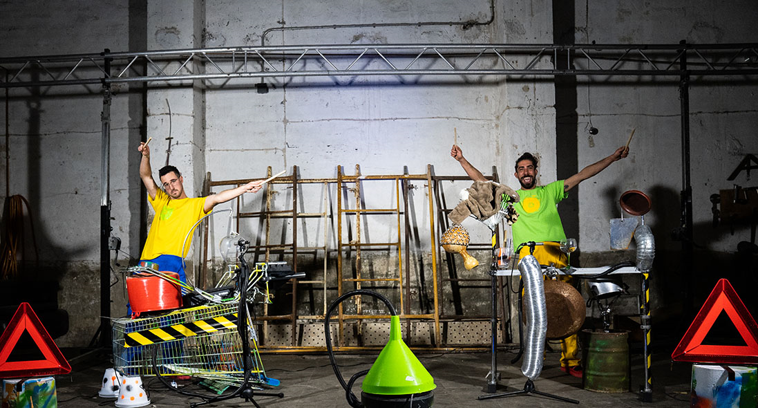 David Mollà y Xali Soler creadores y actores del Els Ferralla.